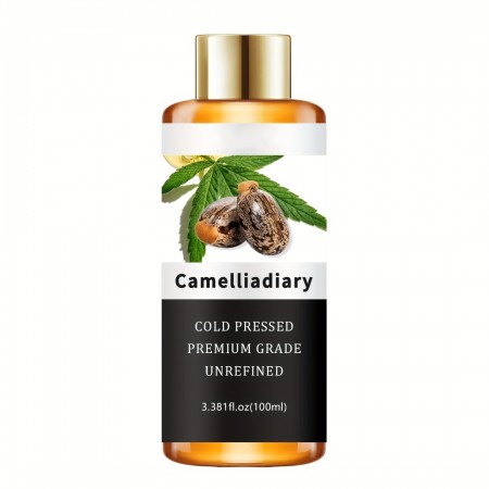 Camelliadiary Massage oil 100% pure care enriched with castor oil massage to relax