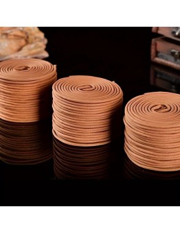 Cloud City Insect repellent incense 48pcs Natural Sandalwood Bliss Incense Coils - Repel Mosquitoes, Freshen Air, and Unwind with Aromatherapy - Perfect for Bedrooms, Bathrooms, and Wooden Incense Burner Accessories