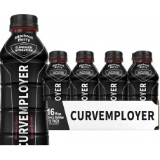 Curvemployer Sports Drink Sports Beverage, Blackout Berry, Natural Flavors With Vitamins, Potassium-Packed Electrolytes, No Preservatives 6pcs
