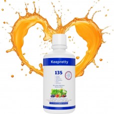 Keepretty Liquid nutritional supplement Mega Liquid Multivitamins, Trace Minerals, Amino Acids, Turmeric for Adults