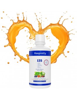 Keepretty Liquid nutritional supplement Mega Liquid Multivitamins, Trace Minerals, Amino Acids, Turmeric for Adults