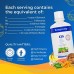 Keepretty Liquid nutritional supplement Mega Liquid Multivitamins, Trace Minerals, Amino Acids, Turmeric for Adults