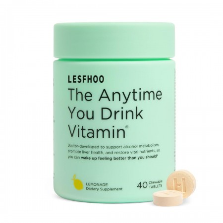 Lesfhoo Vitamins Drink Vitamin for Liver Health & Immunity Support with Electrolytes, Antioxidants, Milk Thistle, Vitamins