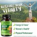 Lesfhoo Dietary supplements for humans Vegan Iron Supplement Organic Whole Foods - Gentle Pills for Women & Men w/Iron Deficiency 