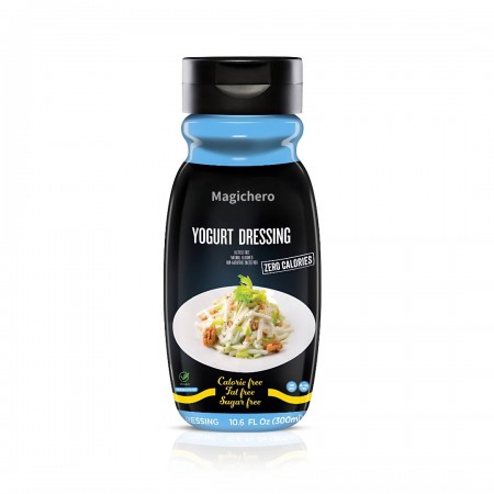 Magichero Yogurt Sugar Free YOGURT Dressing Zero Calories, Sugar-Free, Gluten-Free, Non-GMO Yogurt Sauce Vegan and Keto Friendly 