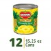 Magichero Canned fruits and vegetables Sliced Pineapple in 100% Juice, Canned Fruit 12pcs