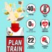 Plantrain Whey beverages Lean Body Ready-to-Drink Pina Colada Protein Shake, 40g Protein, Whey Blend, 0 Sugar, Gluten Free, 22 Vitamins & Minerals 6pcs