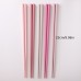 SMILECAT Chopsticks 5pairs Of Macaron Hexagon Alloy Chopsticks, Chopstick