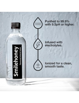 Smilehoney Flavoured mineral water is delicious, and it is necessary for daily water for fitness and thirst quenching 24pcs