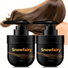 Snowfairy Shampoo-conditioners  Keratin Shampoo & Conditioner Set - 2x100g, Deep Hydration & Moisture for Soft, Smooth