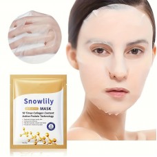 Snowlily Facial beauty masks Collagen Moisturizing Facial Mask can hydrate and nourish the skin 10pcs