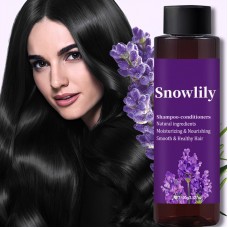 Snowlily Shampoo-conditioners Keratin Lavender Shampoo Conditioner for Normal Hair