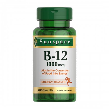 Sunspace Vitamins bounty vitamins B12, supports energy metabolism, tables are necessary to maintain a healthy family.
