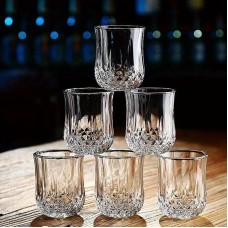 UDIARY Glass mugs 6 piece set glass mugs Durable Multipurpose Drinking water is a must for families