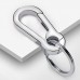 Uknow Multifunctional men's durable and easy to remove alloy metal material schoolbag belt vapor Car Keychain 2pcs