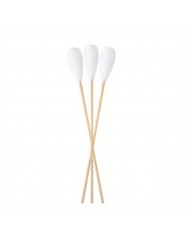 Wild Fairy Cotton sticks for medical purposes 20pcs Hypoallergenic Cotton Swabs - Gentle Single-Tip Design for Safe Ear Cleaning & Precision Application, Latex-Free & Individually Wrapped for Maximum Hygiene