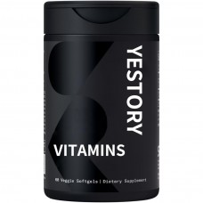 Yestory Vitamins Sports Research Vitamin D3 K2 with Coconut Oil | Plant Based Vitamin K2 + Vegan D3