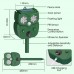Powerspace Dog repellents Animal Repeller, Electronics Raccoon Repellent Ultrasonic, Waterproof Motion Detection Solar Animal Repellent Ultrasonic Outdoor for Dogs Fox Rabbit Squirrels Coyote Cat Deterrent