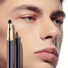 Icemountain Cosmetic pencils Natural Smudge Proof Brown Eyebrow Pencil With Eyebrow Eraser For Daily Use 2pcs