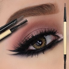 Icemountain Double-Headed Triangular Eyebrow Pencil - Waterproof, Sweatproof, Long-Lasting, Rotatable