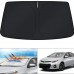 Green orange Automotive windshield shade screens  Reflective Foldable Titanium Silvery Car Sunshade - Front Windshield Sun Protector