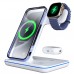 Playmoon Wireless chargers fast wireless charger, 3in1 charging family must carry