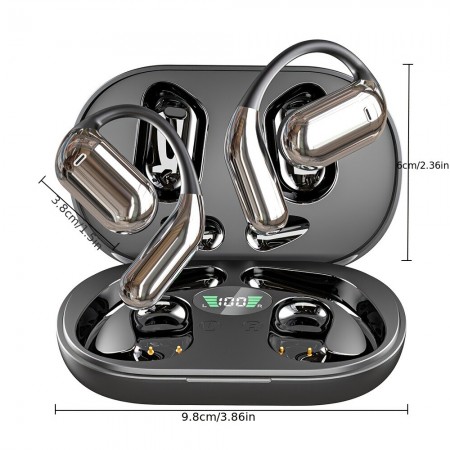 Hisunmer Headphones q16s hi-fi open ear headphones-wireless 5.4 sports essential