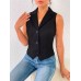 Smilesky Vest elegant women's sleeveless vest-collar fashion items