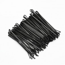 Airfairy Bobby pins Pin Simple Metal Black Hair Clip For Women Accessories Hair Style 50pcs
