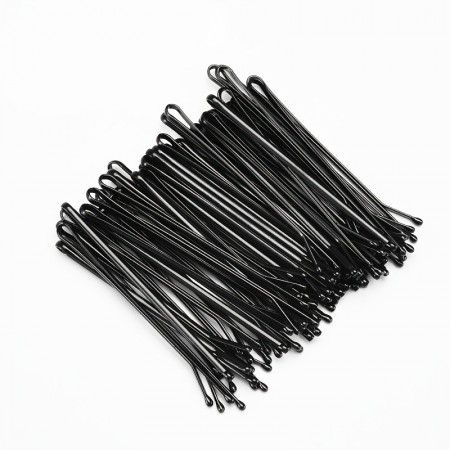 Airfairy Bobby pins Pin Simple Metal Black Hair Clip For Women Accessories Hair Style 50pcs