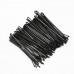 Airfairy Bobby pins Pin Simple Metal Black Hair Clip For Women Accessories Hair Style 50pcs