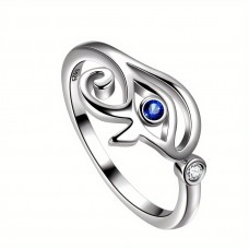 Onlyqueen Jewelry rings Elegant 925 Sterling Silvery 0.5 Carat Moissanite Couple Ring