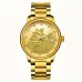 Onlyqueen Watches Ship Luxury Fashion Golden Men Watch with Diamond