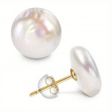 Vowsea Ear studs Timeless, Elegant Freshwater Pearl Stud Earrings for Women 2pcs