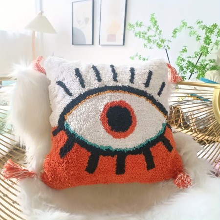 Dayme Cushions Shaggy Pillow, Fluffy Chic Cushion Family Must Back
