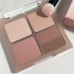 snowland Eye-shadow 5-color Matte Eyeshadow Palette, Brown Nude Pink Color Tone Low