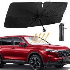Oneour Automotive windshield shade screens Fit Car Windshield Sunshade - UV Protection, Heat-Resistant Polyester Umbrella