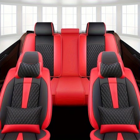 Hotfox Fitted automotive seat covers Luxury Car Seat Cover With Comfortable Hotfox Fitted automotive seat covers Luxury Car Seat Cover With Comfortable