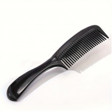 Zonedear Combs Extra-Thick Black Plastic Hair Comb for Styling and Scalp Massage