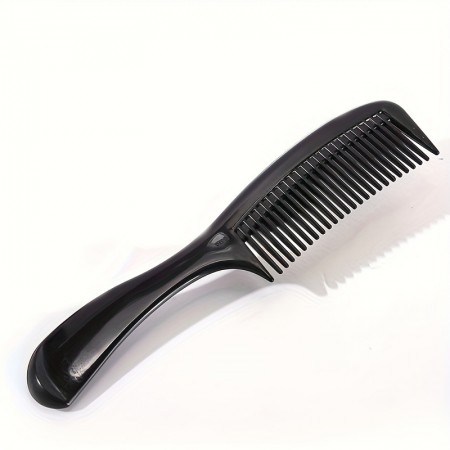 Zonedear Combs Extra-Thick Black Plastic Hair Comb for Styling and Scalp Massage