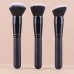 Blackzebra Make-up brushes 3pcs Oval Makeup Brush Set for Foundation, Blush & Powder - Nylon Bristles