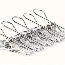 Blackzebra Clothes pins 20pcs Stainless Durable Multi-Purpose Metal Wire Utility