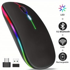 Smart diary Computer mouse Mouse 2.4G Wireless Rechargeable Quiet Wireless Mouse 3 Modes
