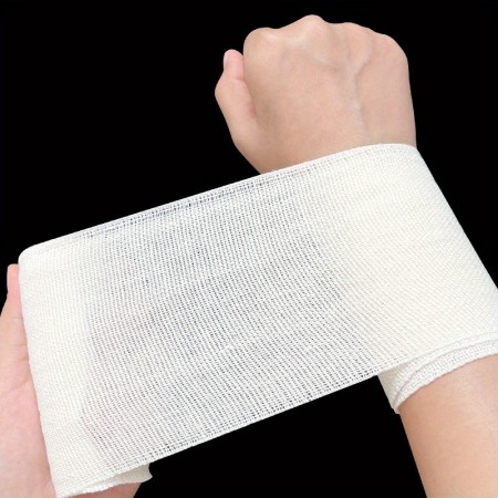 Nutrition train Surgical bandages Bandage Roll is Strong and Durable, Wound Dressing and Fixing Auxiliary Material, Gauze Block, Pressure Bandage, De-greased Mesh Bandage