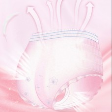 Curvespace Menstrual underwear Ultra-Soft Cotton Leakproof Menstrual Period Underwear for Women - Hypoallergenic, Breathable & Absorbent Overnight Sanitary Pants with Leak-Proof Design 5pcs