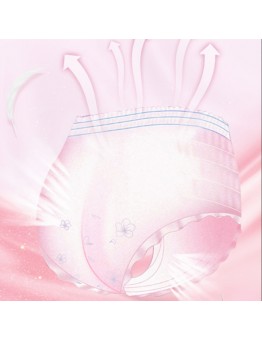 Curvespace Menstrual underwear Ultra-Soft Cotton Leakproof Menstrual Period Underwear for Women - Hypoallergenic, Breathable & Absorbent Overnight Sanitary Pants with Leak-Proof Design 5pcs
