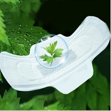 Bloomoon Sanitary tampons Ultra Thin, Feminine Pads for Women with Wings, Unscented, 10 Count