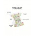 Snowhale Baby diapers 10Pcs Adjustable Baby Reusable Cloth Diapers, 100% Polyester, Casual Cartoon Pattern