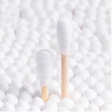 isLandear Cotton sticks for medical purposes 100-Pack Natural Cotton Swabs - Double-Tipped, Multipurpose, Unscented for Beauty, Care & Personal Hygiene