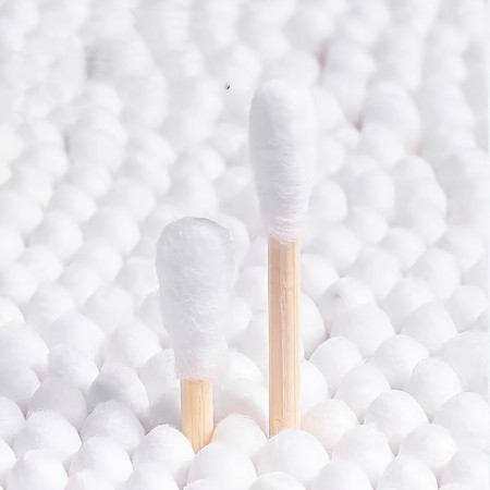 isLandear Cotton sticks for medical purposes 100-Pack Natural Cotton Swabs - Double-Tipped, Multipurpose, Unscented for Beauty, Care & Personal Hygiene